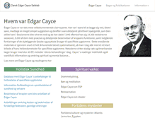 Tablet Screenshot of cayce.dk